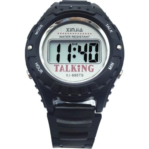 Russian Talking Watch Digital Electronic Sports Wrist Watches 695TN