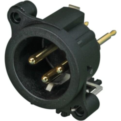 Swiss NEUTRIK NC3MAAV-1 Cannon male socket XLR balanced PCB welding