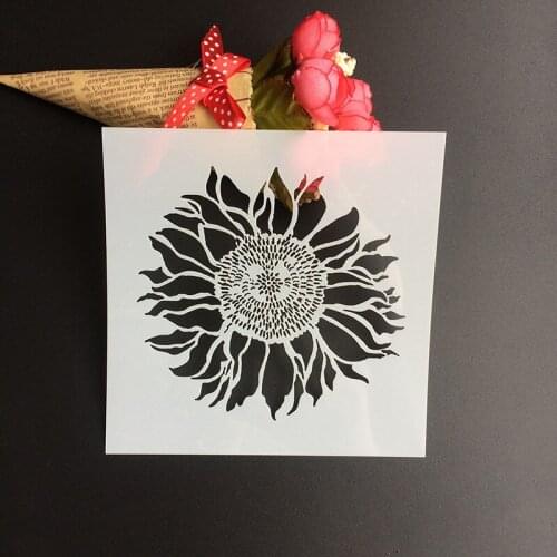 1Pcs 13*13cm Scapbook Stencil Cake Decorating Tool scrapbooking DIY Decorating Stencil Fondant Pattern Printing Spray Template