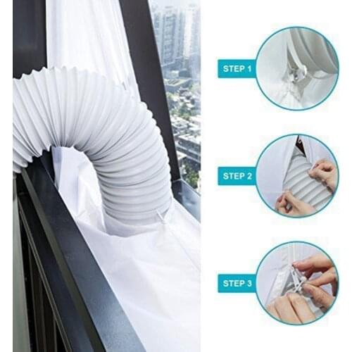 Waterproof Air Lock Window Seal Cloth Plate Window frame sealing cloth for Mobile Air Conditioners Open sliding window cloth