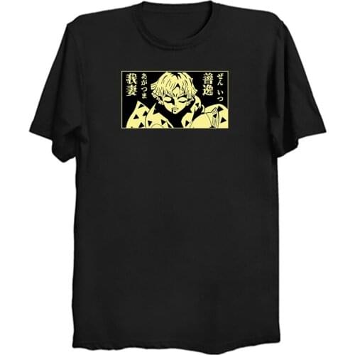 Kimetsu No Yaiba Funny Cartoon T Shirt Men Demon Slayer Harajuku T-shirt Demon Blame Anime Tshirt Graphic Top Tees Male