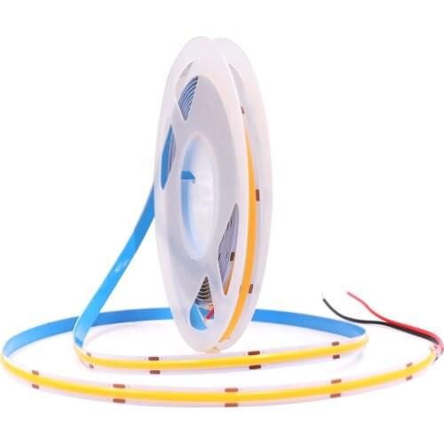 5M COB LED Strip Soft Light DC24V High Density Led Light Strip 308 384 528 LEDs Flexible Led Light Lamp Natural White/Cold White