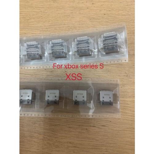 50pcs original new For XBOX Series S X HDMI-compatible Port Socket Interface Connector Replacement