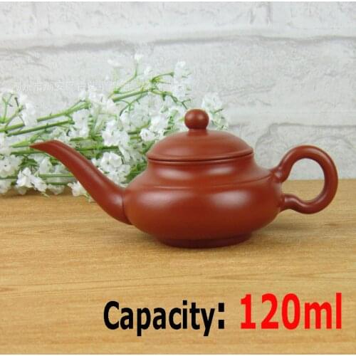 Authentic Teapot Chinese Tea Pot 120ml Yixing Clay Tea Set Kettle Kung Fu Sets Ceramic Porcelain Kettle Chinese Handmade Gift