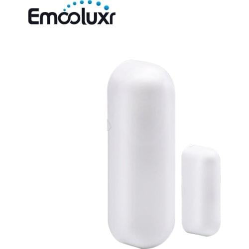 Wireless Door Window Guarding Detector Intelligent Magnetic Contact Sensor 433mhz Mini Door Sensors Detects Door Open/Close