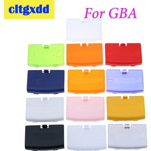 Cltgxdd 1pcs Game machine Battery Cover Lid Door Replacement For GBA Back Door Case For Nintendo Gameboy Advance