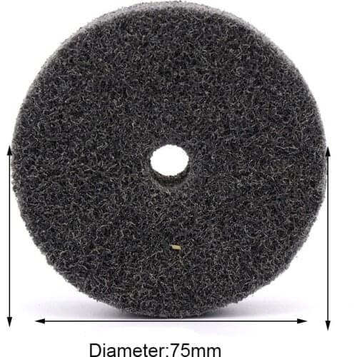 75mm 3 inch Diameter Nylon Fiber Polishing Wheel For Metals Ceramics Marble Wood Grinding Buffing Disc Abrasive Tool