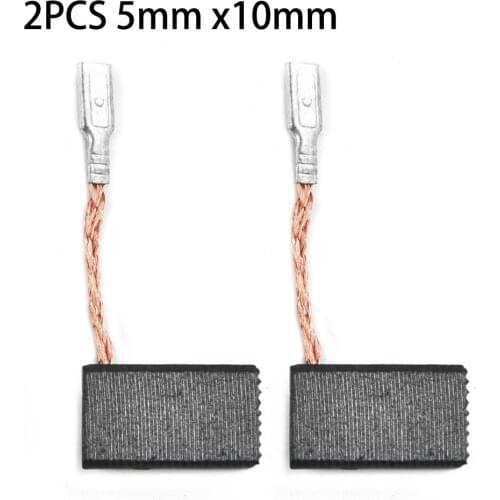 2Pcs 5x10x17mm Carbon Brush For Circular Saw PKS 66 Grinder B9250 GWS 1000 10-125 8- 115 Z Planer GEB 1000 CE OSB 1020 CE GKS160