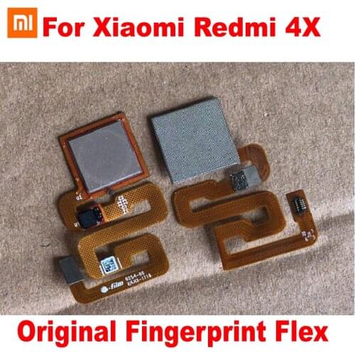 100% Original Fingerprint Touch ID Sensor Connector Scanner Flex Cable For Xiaomi Redmi 4X MAE136 / Redmi Note 5 MEE7S
