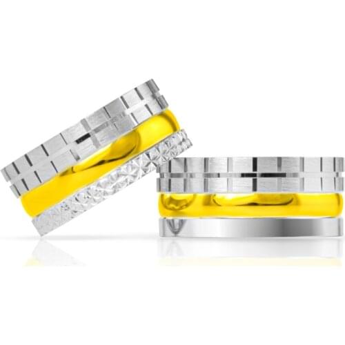 SILVERFONI 925 Sterling Real Silver Wedding Rings Set For Men And Women Luxury Jewelry Fashion Engagement Anniversary New Season