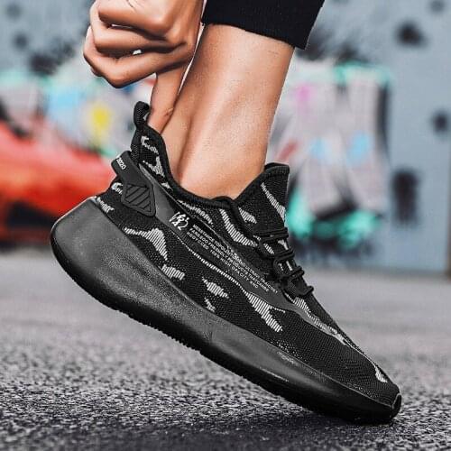 Sports breathable trendy shoes running shoes High quality Lace Up Mens Shoes 2021 New Mens Casual Shoes Summer