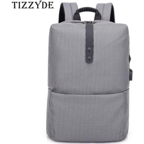 Mens Backpack Personality Trend Multifunction Fashion Lady Computer Backpack Student Smart Schoolbag SY51