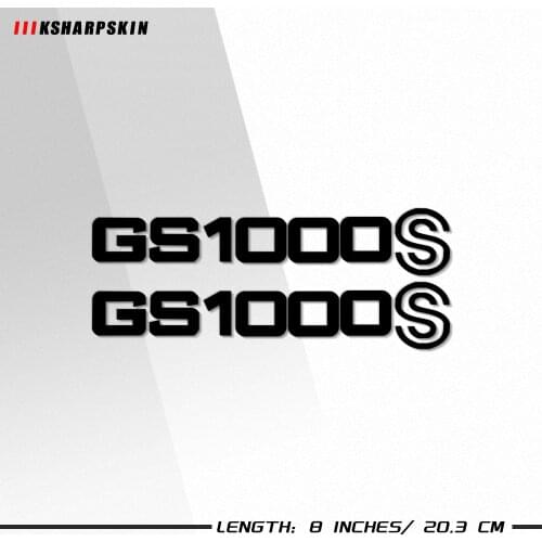 New Motorcycle Stickers Body Reflective Waterproof Body fuel tank logo sticker Kit For SUZUKI GS1000S gs 1000s sign decal