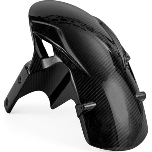 Motorcycle Carbon Fiber Front Hugger Fender Mud Guard Accessories for KAWASAKI NINJA ZX6R ZX-6R 2019