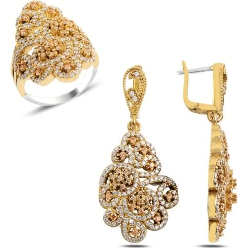 Silverlina Silver Zircon Stone Authentic Set