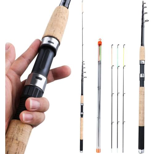 Sougayilang 3m Feeder Rod L M H Power Fishing Rod with Free Accessories Carbon Spinning Travel Rod Fishing Tackle De Pesca