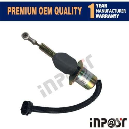 In Stock Stop Solenoid Valve 24V For Cummins 6CT 8.3 SA-4335-24, 6743-81-9140, 3930234