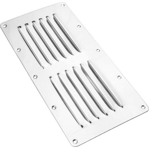 Air Vent Width Vents Grill Ventilation Grille Marine Boat Replacement Stainless Steel Lightweight Ventilator Grille Cover