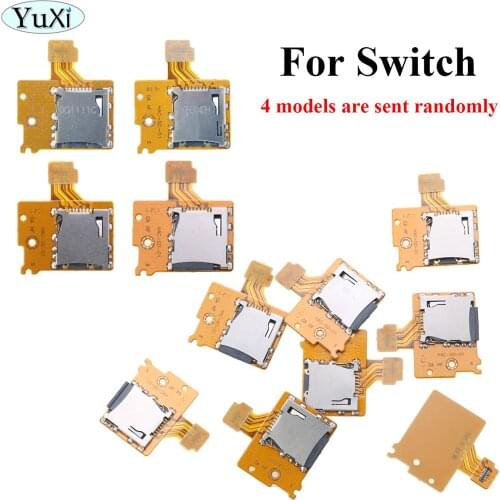 YuXi 1PCS For Nintend Switch NS TF SD Card Slot Socket Replacement Handle Controller SD Card Micro-Sd Tf Card Slot Socket