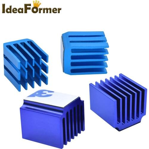 4/5/10Pcs 3D Printer Parts A4988 DRV8825 LV8729 TMC2100 TMC2208 Stepper Motor Driver Module Heat Sink Cooling Block Heat Sink