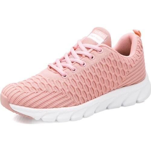 Womens Walking Shoes Non Slip Lightweight Mesh Breathable Running Sneakers Sports Shoes for Women