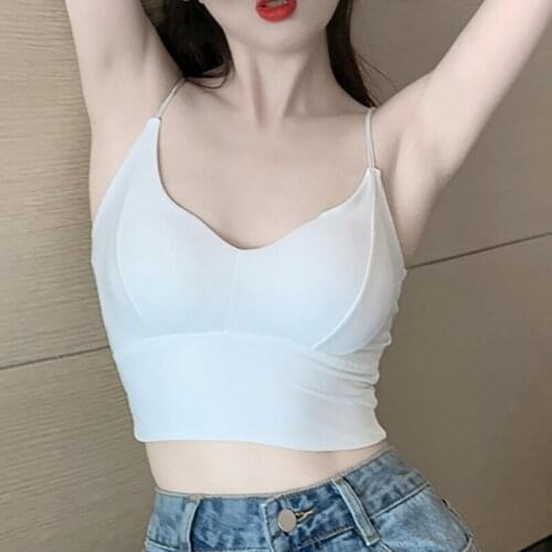 Women Bottom Bras Tops Beauty Back Padde Wrapped Chest Women V Neck Tube Top Sexy Lingeries