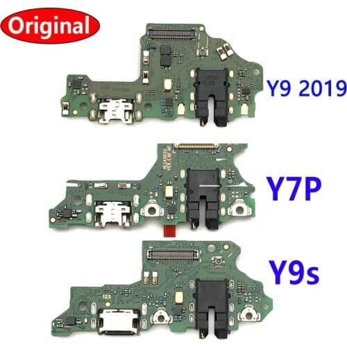 5PCS 100% Original USB Charge Port Connect With Microphone Flex Cable For Huawei Y7P Y6S Y6P Y8P Y8S P40 Lite 5G / P40 Lite E