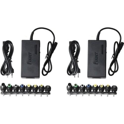 96W Universal Power Supply Charger for PC Laptop 12V-24V AC/DC Power Adapter