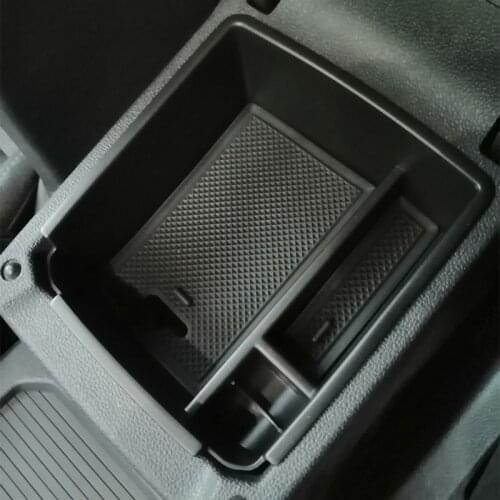 Storage Box Car Armrest For Volkswagen VW Tiguan Mk2 2016-2020 Central Console Storage Box Interior Organizer