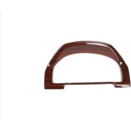 For Honda CRV 2007-2011 mahogany carbon fiber interior modification mahogany instrument panel frame decoration sequin left drive