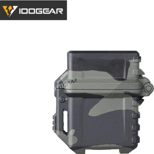 IDOGEAR Oil Lighter Shell for Zippo Inner Tank Anti-drop Lighter Armor Container Case Camo 3932