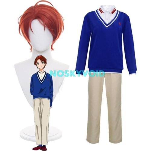 Momoe Sawaki Costumes Wonder Egg Priority Sawaki Momoe Cosplay Wig Halloween Christmas Carnival Costume Anime Uniform Set