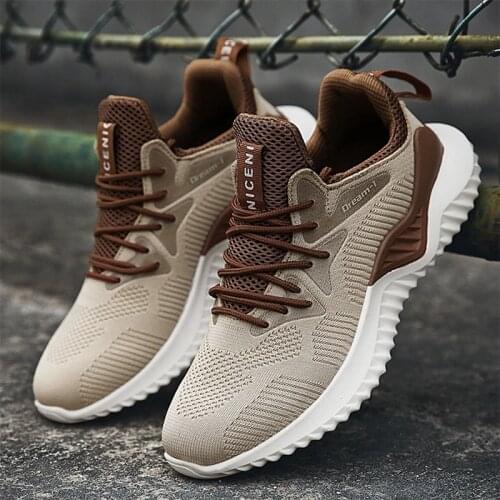 TaoBo 2020 Summer New Mens Shoes Breathable Running Sports Casual Shoes Flying Woven Mesh Size 46 Shoe Fashion Sneakers