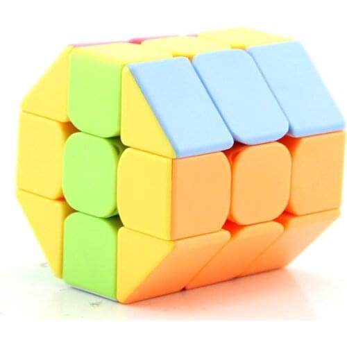 Magic Cube Magnetique Octagonal Column Cube Bandaged Cube Puzzle Cube Anti Stress Toy Speed Cubes Neo Cube Press Reliever Toys