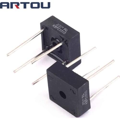 2PCS KBPC1010 10A 1000V Bridge Rectifier