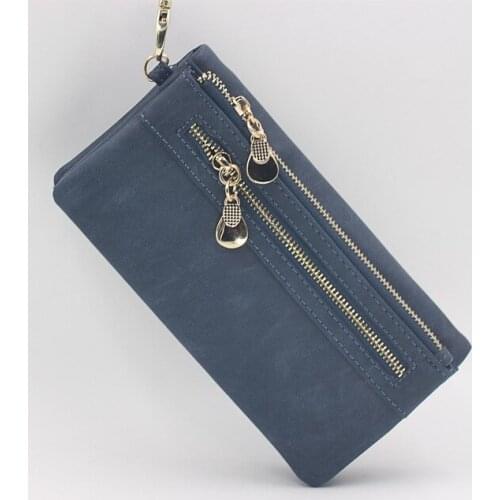 1 PCS Mens Wallet Retro Long Soft Leather Wallet Multi-card Wallet Card Holder Waterproof High Quality Unisex Wallet