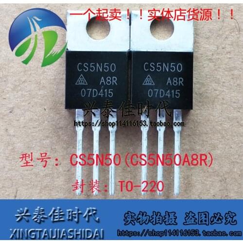 Original new 5pcs/ CS5N50 CS5N50A8R 5A500V TO-220
