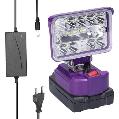 Portable Handhled Lamp Large Illumination Area High Brightness Outdoor Light with Rechargeable Lithium Battery