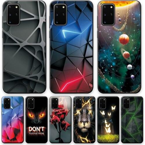 For Samsung Galaxy S20 Plus Case Cover on S20 Plus S20Plus Shockproof Silicone Case For Samsung S20 Plus Cute Bumper S20Plus 6.7