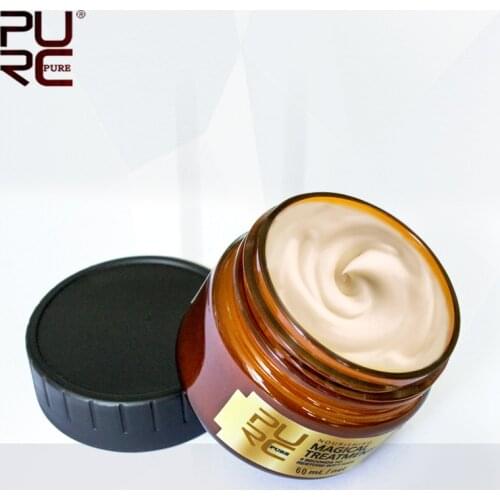 11.11 PURC Hot Sale 60ml Magical treatment mask 5 seconds Repairs damage restore soft hair for all types of hair mask hair care