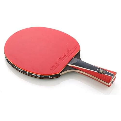 1PCS Professional 6 Star Ping Pong Racket Table Tennis Bat Blade Carbon Ping Pong Bat 7-Ply Paddle Table Tennis Pingpong Traing