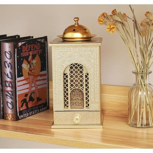 Ramadan Arab ornaments crafts incense Arabian Style l Incense Burner Eid Home Decorative Ornaments