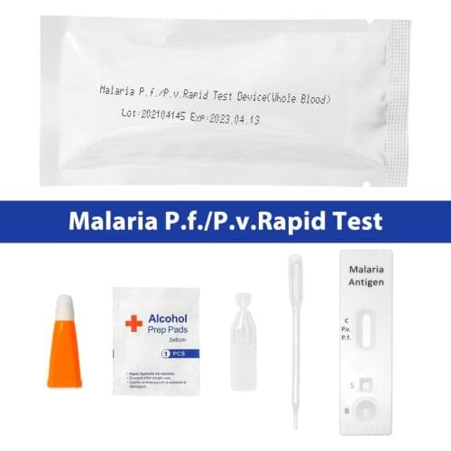 Malaria Antigen P.f/P.v Rapid Test Cassette Disease Detection Malaria Test Kit