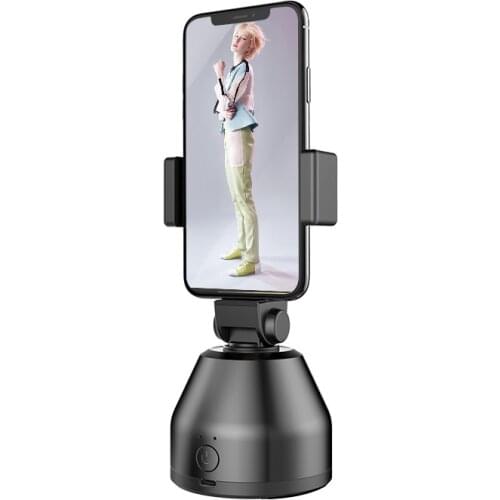 Auto Tracking Smart Shooting Holder 360 Rotation Auto Face Selfie Stick Suitable for Phone Tablet Live Streaming