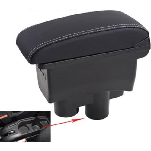 For Citroen c-elysee/ Peugeot 301 armrest central Store content Storage box 2012-2016