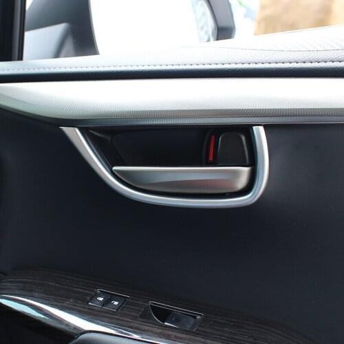 For Lexus NX 200 2015 2016 ABS Matte Car inner door Bowl protector frame Car Car-Styling Accessories