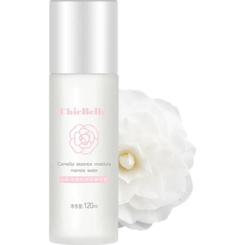 120ml Camellia Face Essence Water Anti-Aging Oil-Control Shrink Pores Moisturizing Essence Anti-Acne Whitening Skin Care