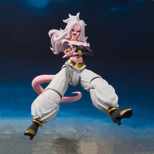 Majin Buu Android #21 Girl Anime Figures Buu Battle Magic Movable PVC Action Figurine Collection Model Toys Doll Gift