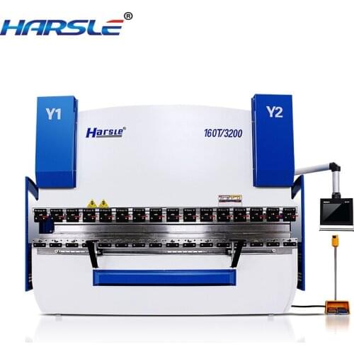 WE67K hydraulic metal bending machine cnc metal plate bending machine metal press brake