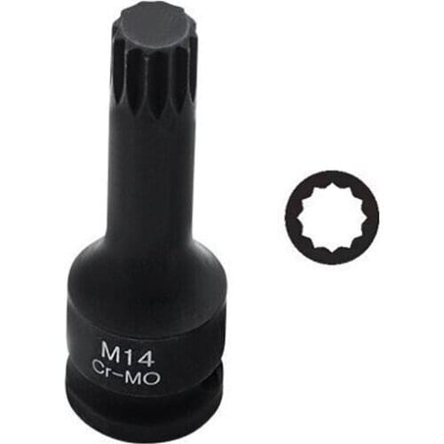 1/2 screwdriver socket 10PCS jackhammer hex socket plum blossom pneumatic screwdriver socket H M T series 10 pieces